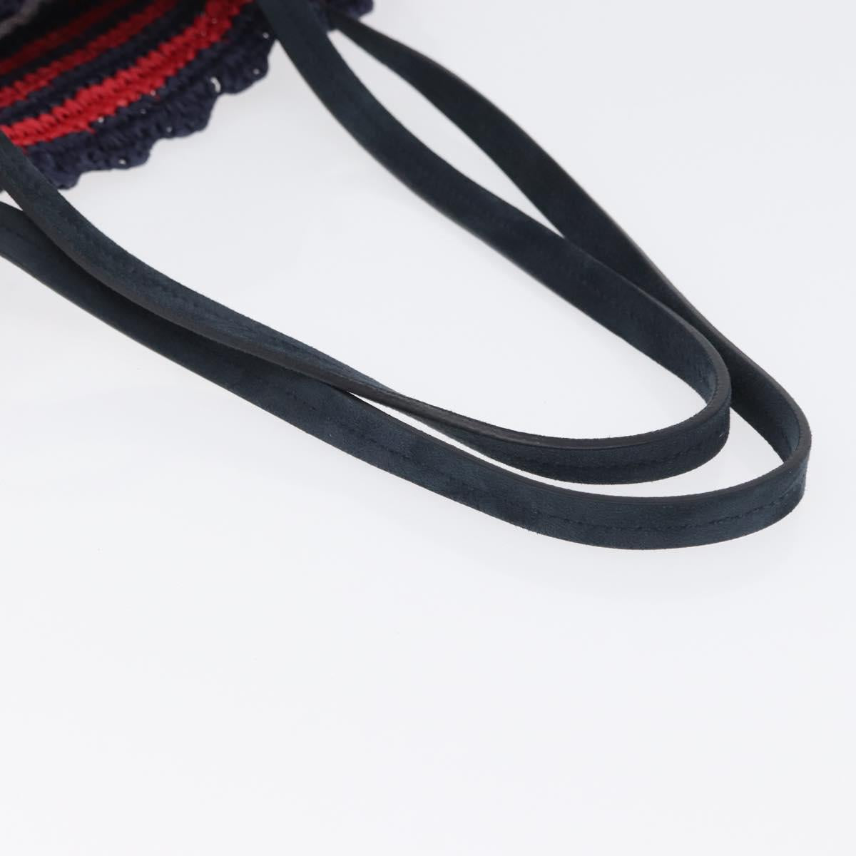 Miu Miu Tote Bag Straw Red Auth bs33426