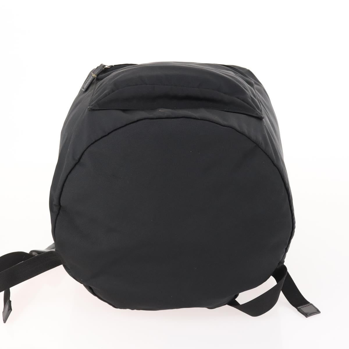GUCCI Backpack Nylon Black Silver 019 0585 Auth bs33437