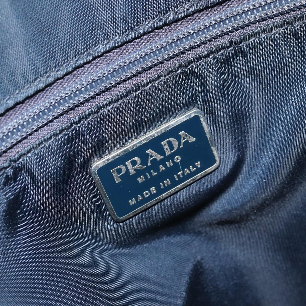 PRADA Hand Bag Nylon Navy Auth bs33446