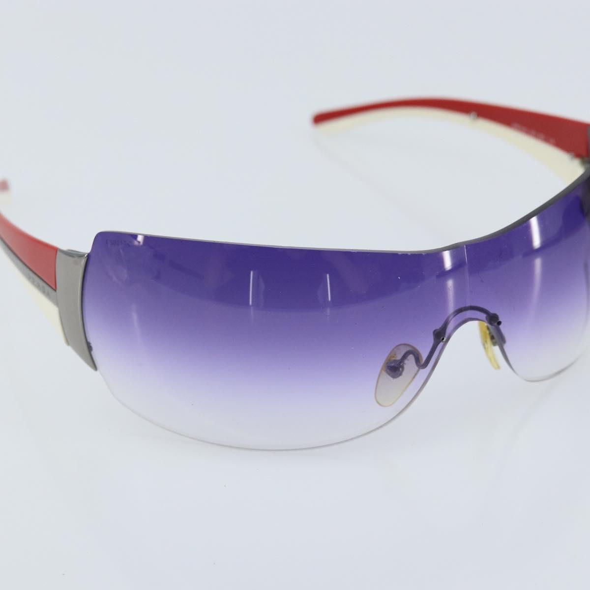 PRADA Sunglasses plastic Purple Auth bs33479
