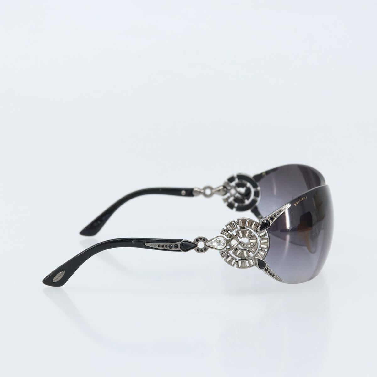 BVLGARI Sunglasses plastic Black Auth bs33481