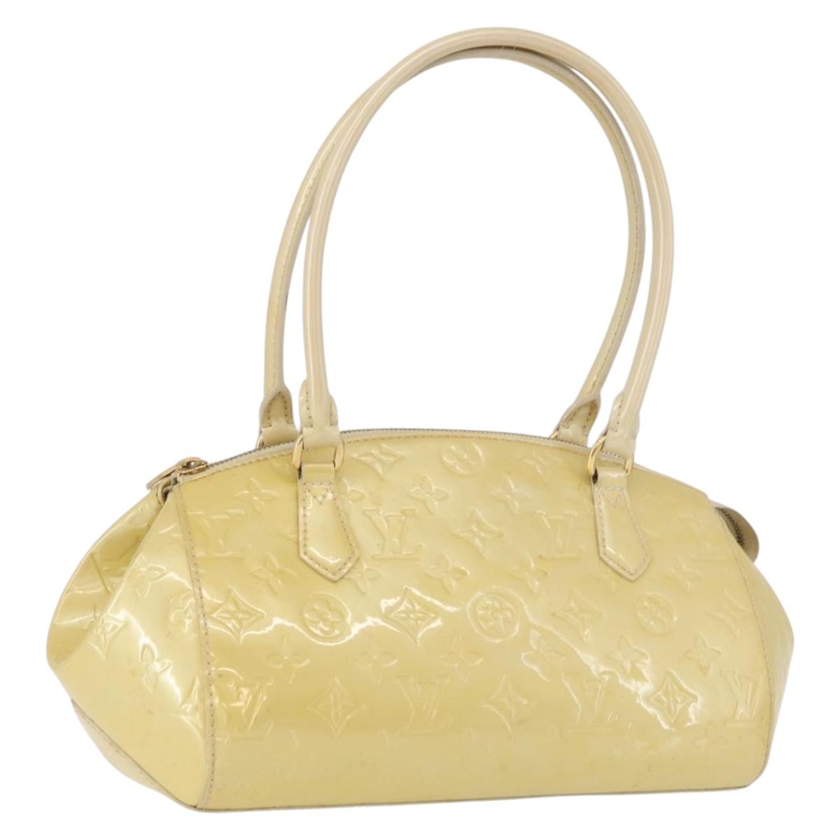 LOUIS VUITTON Monogram Vernis Sherwood PM Bag Broncorail M91491 LV Auth bs33495