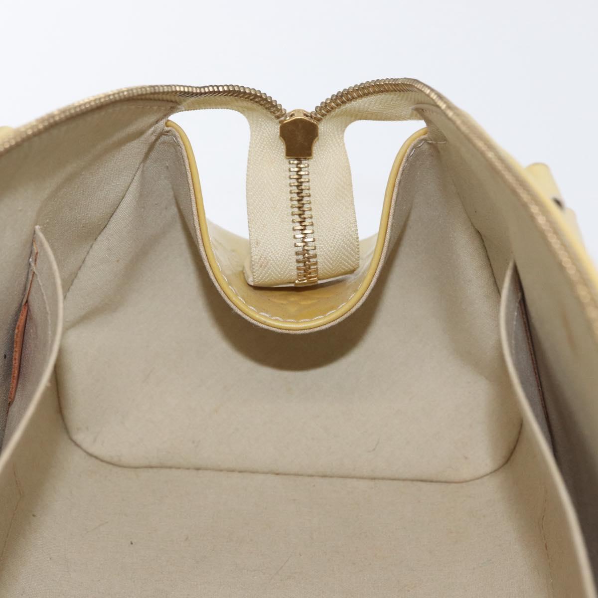 LOUIS VUITTON Monogram Vernis Sherwood PM Bag Broncorail M91491 LV Auth bs33495