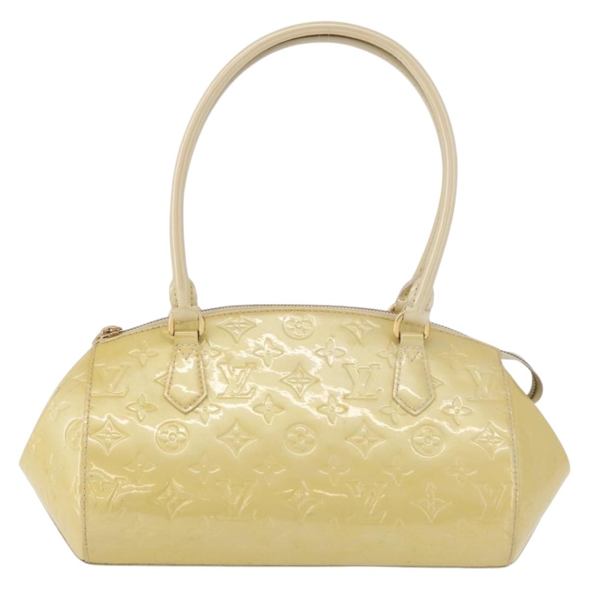 LOUIS VUITTON Monogram Vernis Sherwood PM Bag Broncorail M91491 LV Auth bs33495