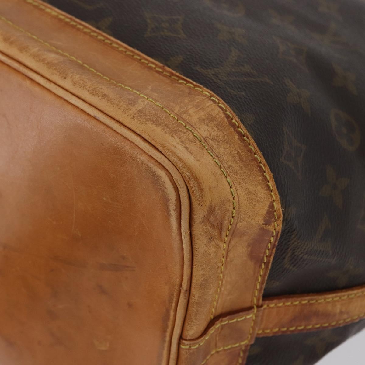 LOUIS VUITTON Monogram Noe Shoulder Bag M42224 LV Auth bs33500