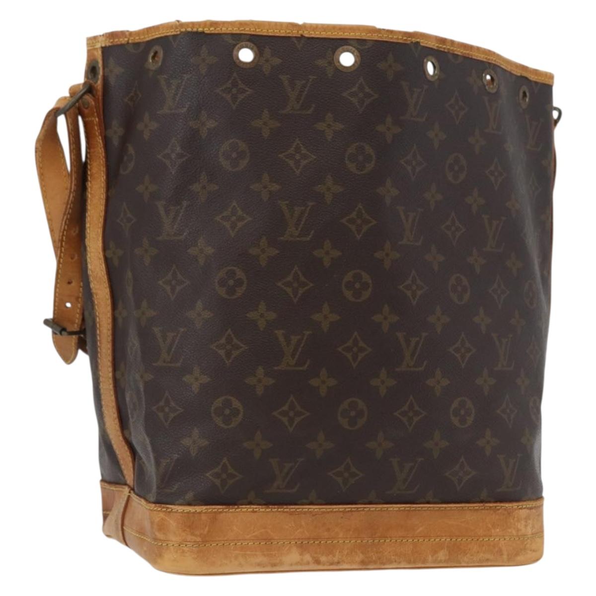 LOUIS VUITTON Monogram Noe Shoulder Bag M42224 LV Auth bs33500