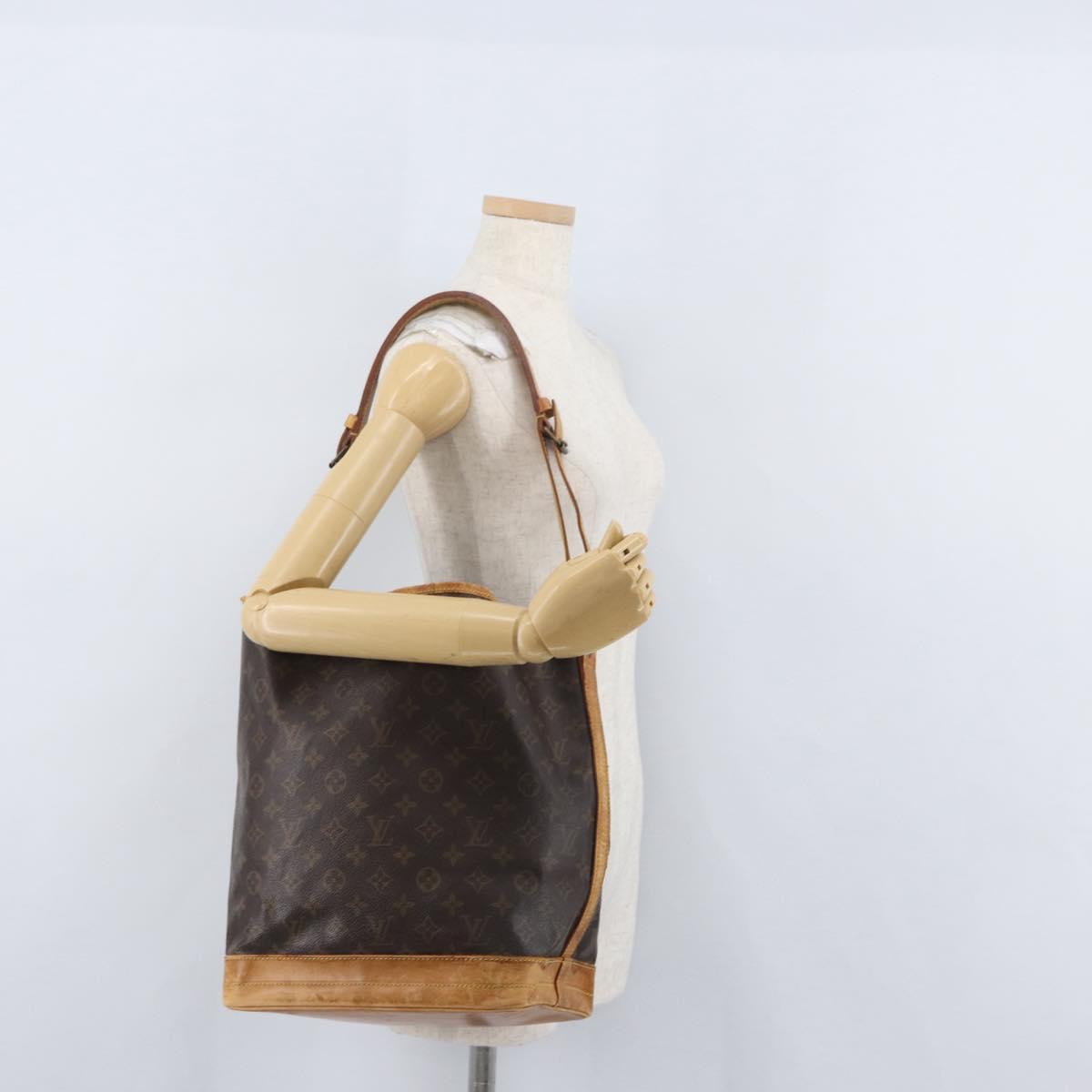 LOUIS VUITTON Monogram Noe Shoulder Bag M42224 LV Auth bs33500