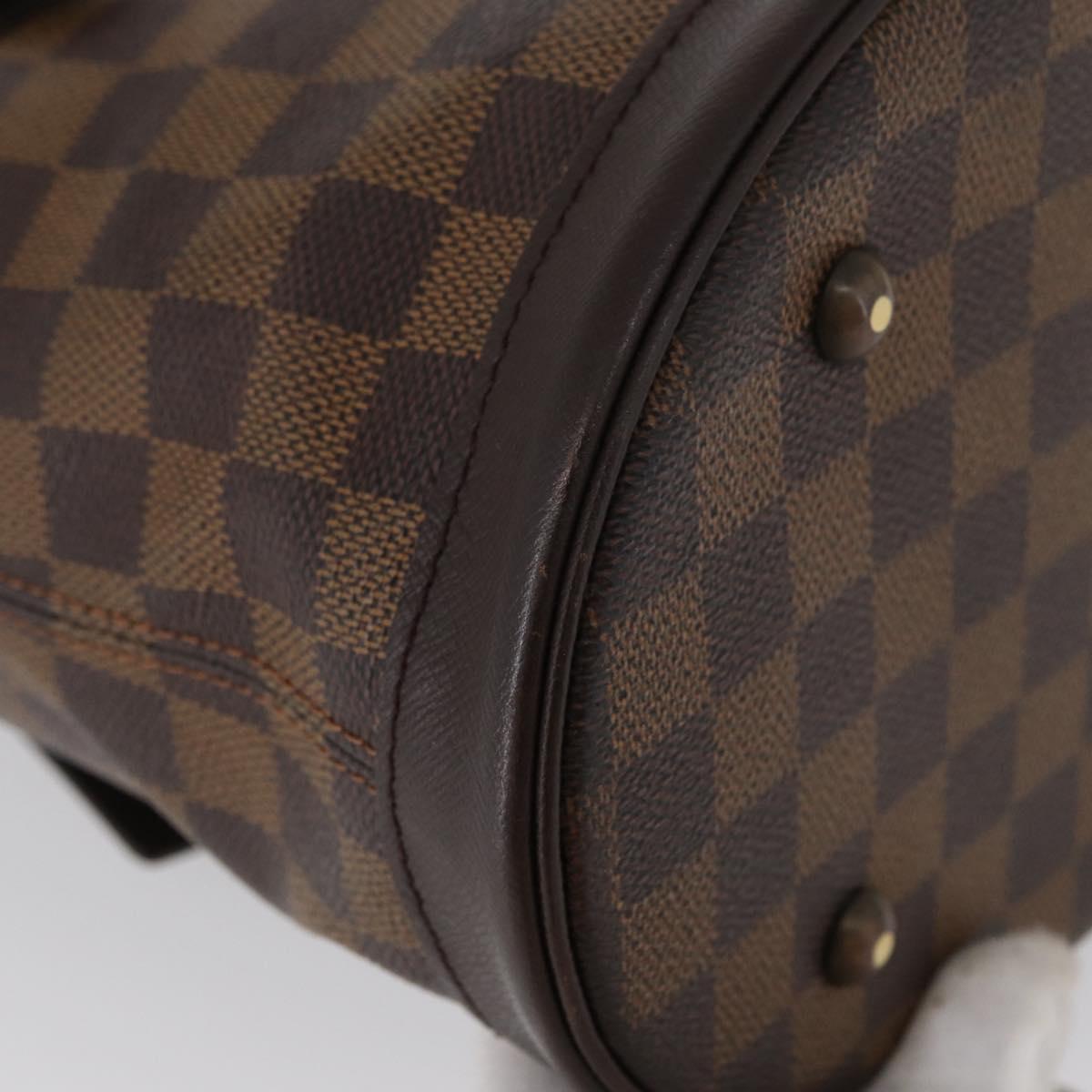 LOUIS VUITTON Damier Ebene Marais Shoulder Bag N42240 LV Auth bs33501