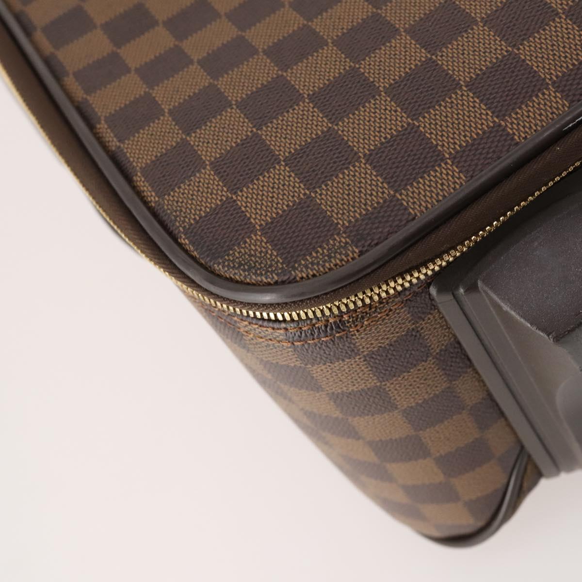LOUIS VUITTON Damier Ebene Pegas 55 suitcase N23294 LV Auth bs33504