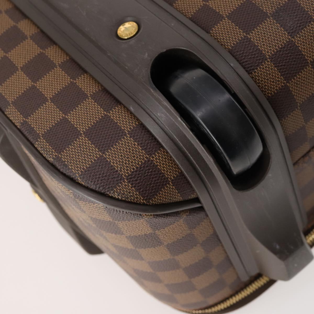 LOUIS VUITTON Damier Ebene Pegas 55 suitcase N23294 LV Auth bs33504