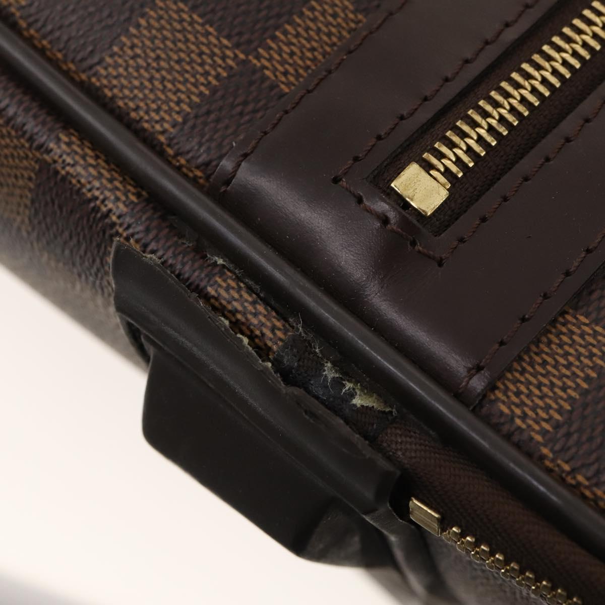 LOUIS VUITTON Damier Ebene Pegas 55 suitcase N23294 LV Auth bs33504