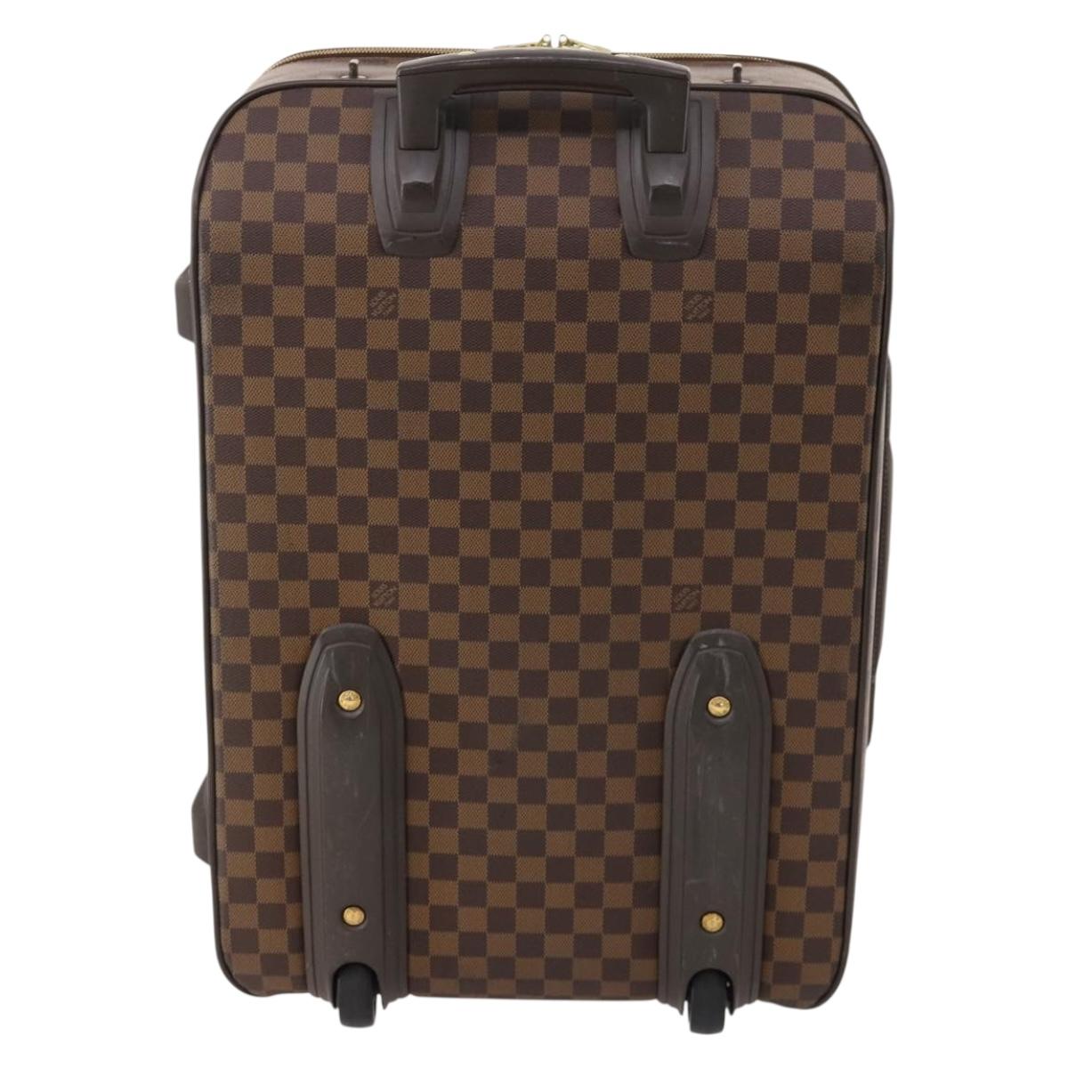 LOUIS VUITTON Damier Ebene Pegas 55 suitcase N23294 LV Auth bs33504
