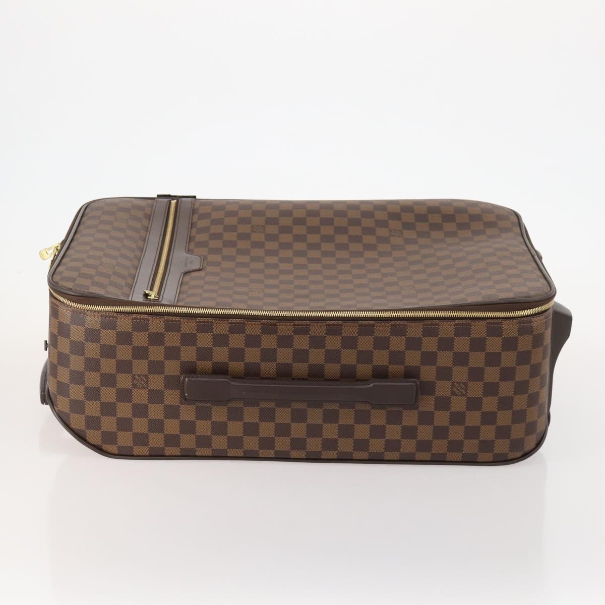 LOUIS VUITTON Damier Ebene Pegas 55 suitcase N23294 LV Auth bs33504