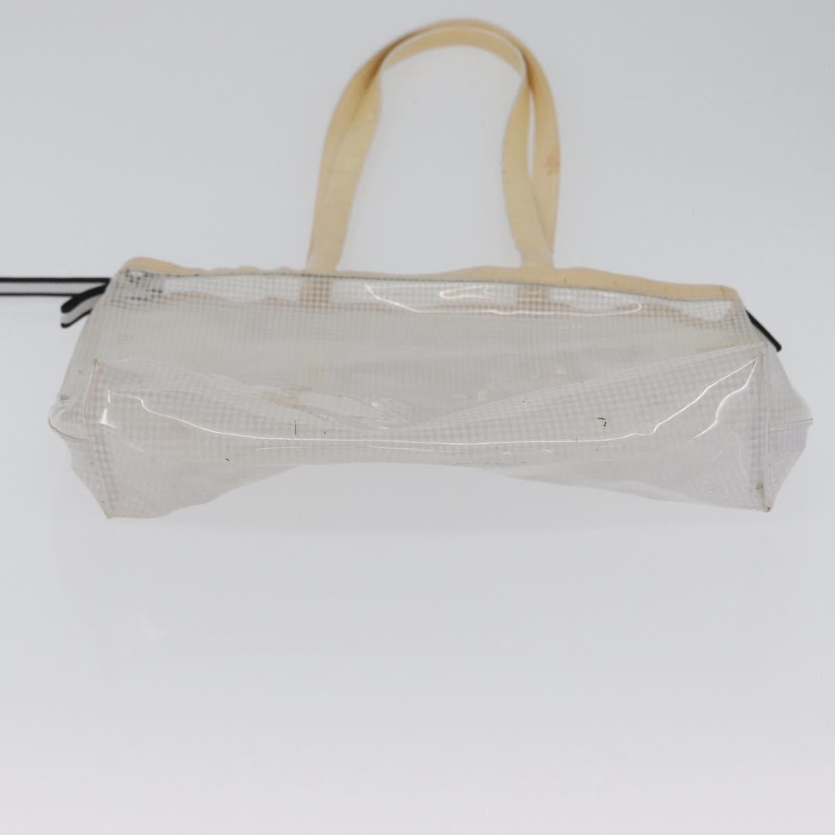 Miu Miu Tote Bag Vinyl Clear Auth bs33541