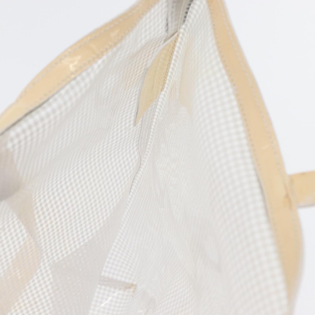 Miu Miu Tote Bag Vinyl Clear Auth bs33541