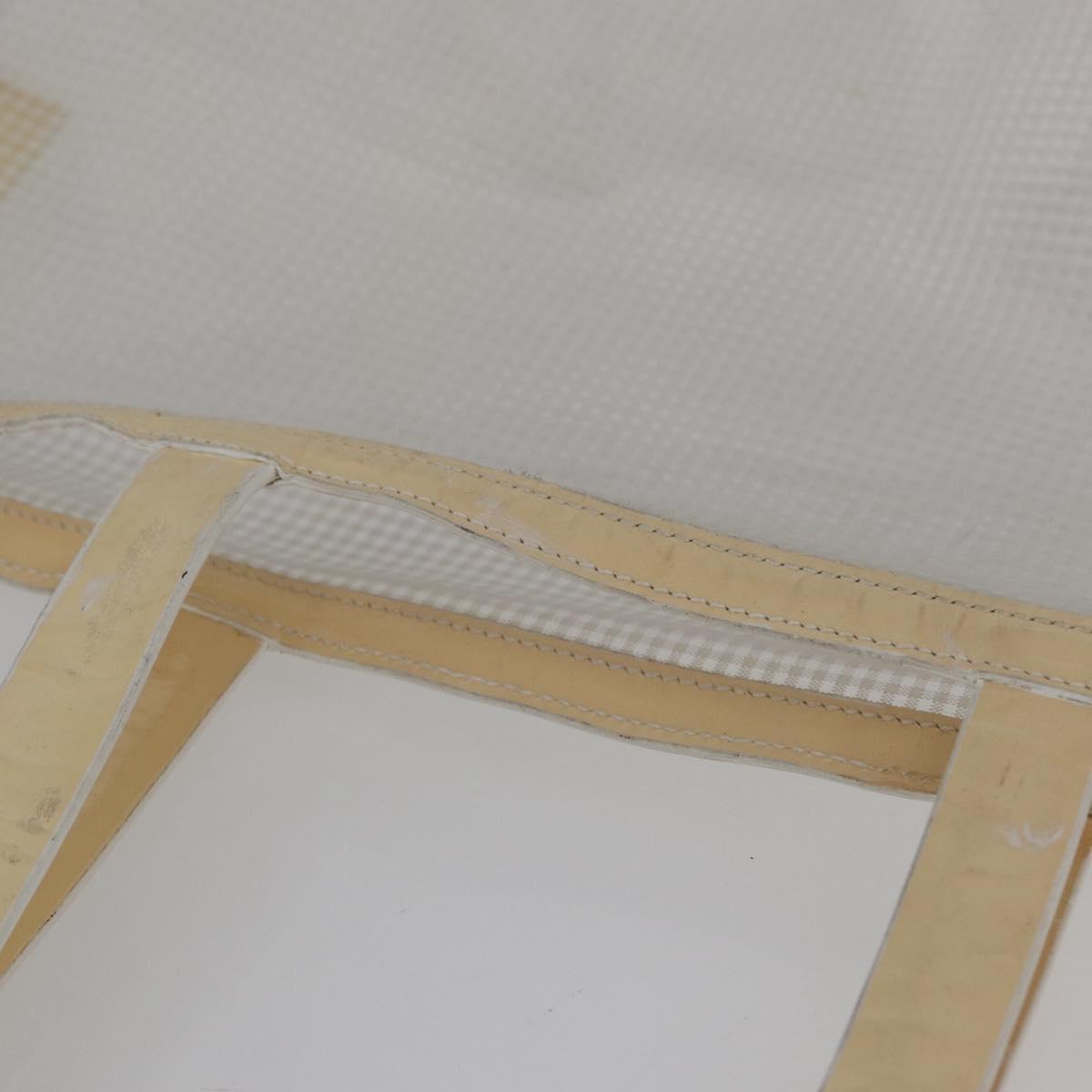 Miu Miu Tote Bag Vinyl Clear Auth bs33541