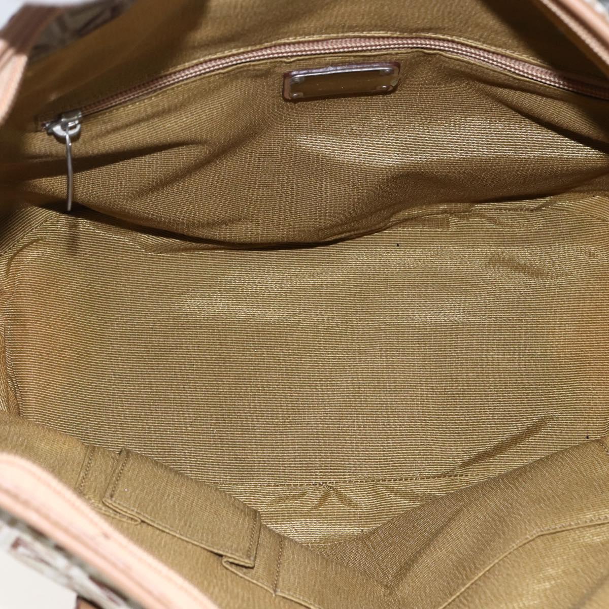 Salvatore Ferragamo Tote Bag Canvas Beige Auth bs33551