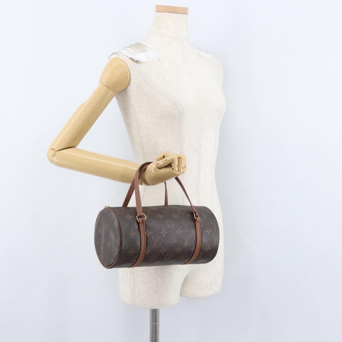 LOUIS VUITTON Monogram Papillon 26 Hand Bag M51386 LV Auth bs33562A