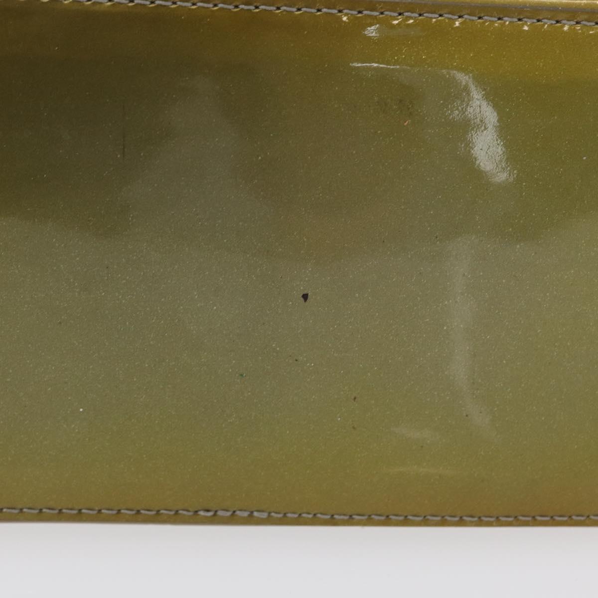 LOUIS VUITTON Monogram Vernis Wilshire PM Bag Gris Art Deco M91627 Auth bs33565