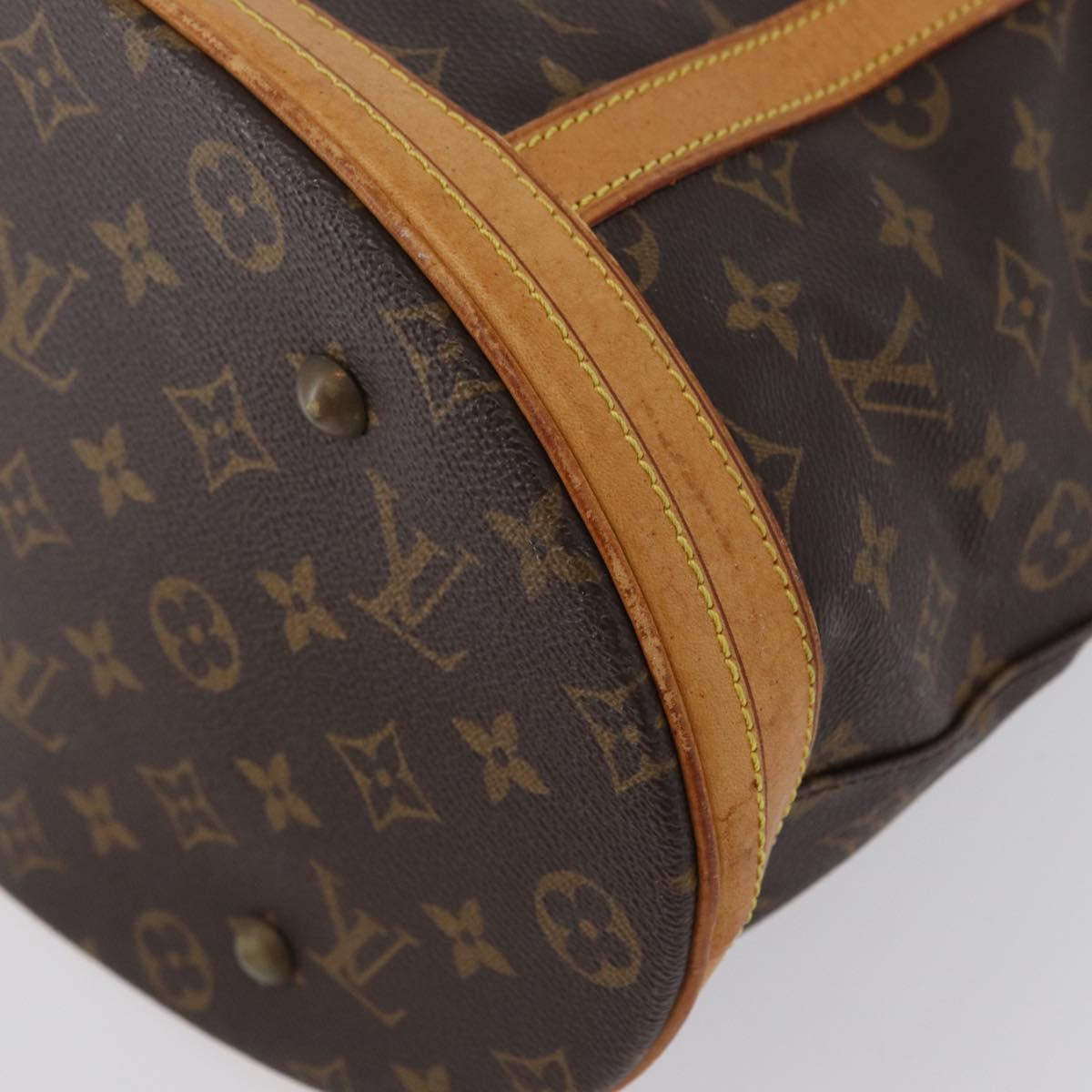 LOUIS VUITTON Monogram Bucket GM Shoulder Bag M42236 LV Auth bs33567