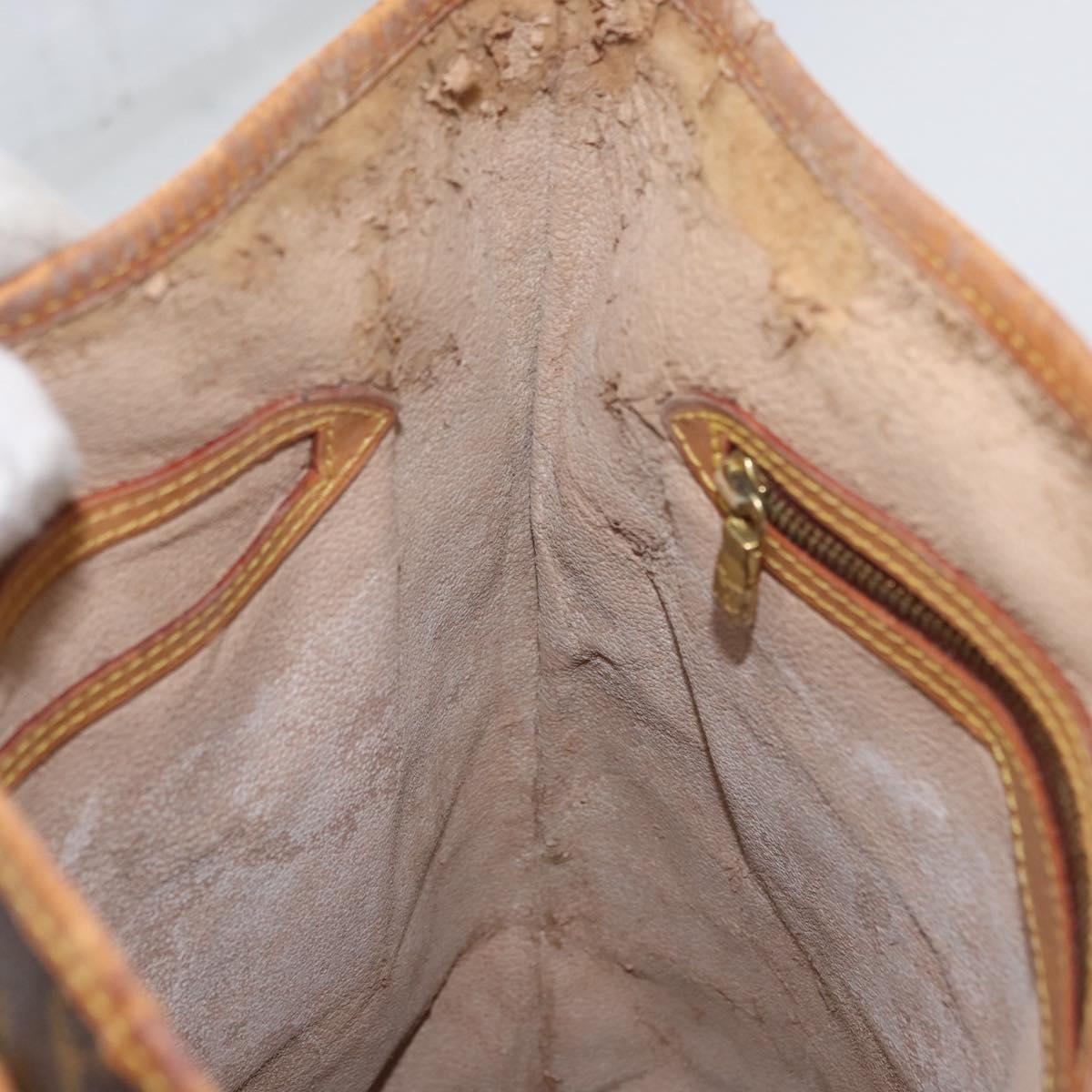 LOUIS VUITTON Monogram Bucket GM Shoulder Bag M42236 LV Auth bs33567