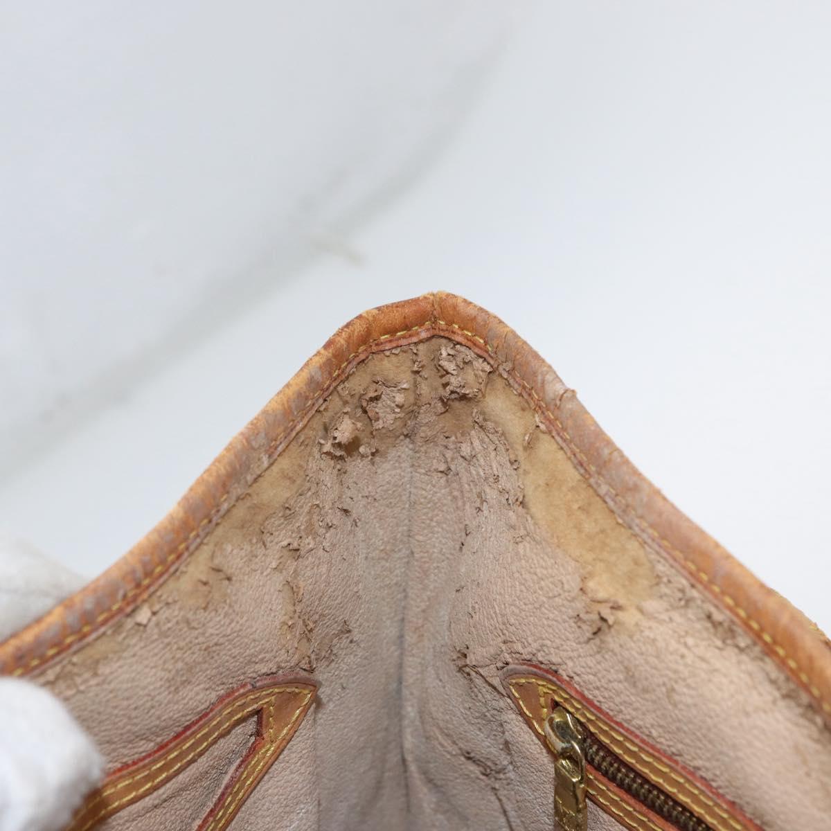 LOUIS VUITTON Monogram Bucket GM Shoulder Bag M42236 LV Auth bs33567