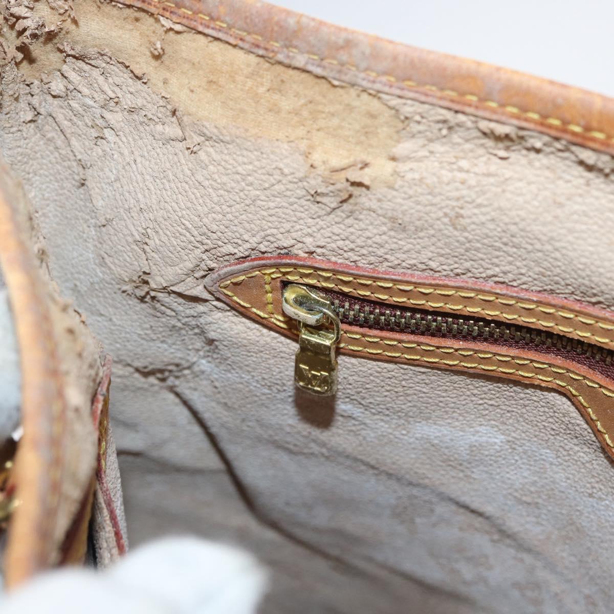 LOUIS VUITTON Monogram Bucket GM Shoulder Bag M42236 LV Auth bs33567