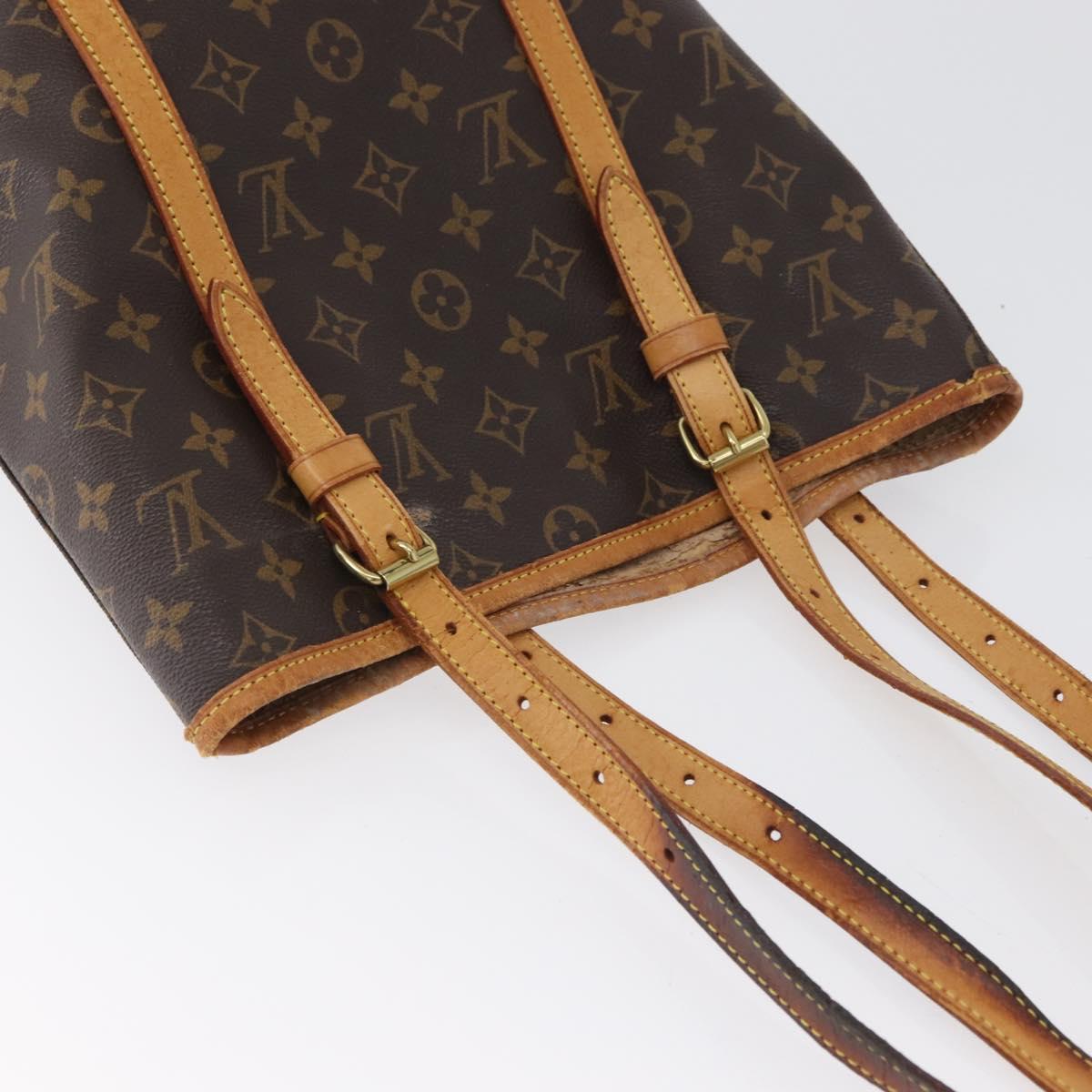 LOUIS VUITTON Monogram Bucket GM Shoulder Bag M42236 LV Auth bs33567