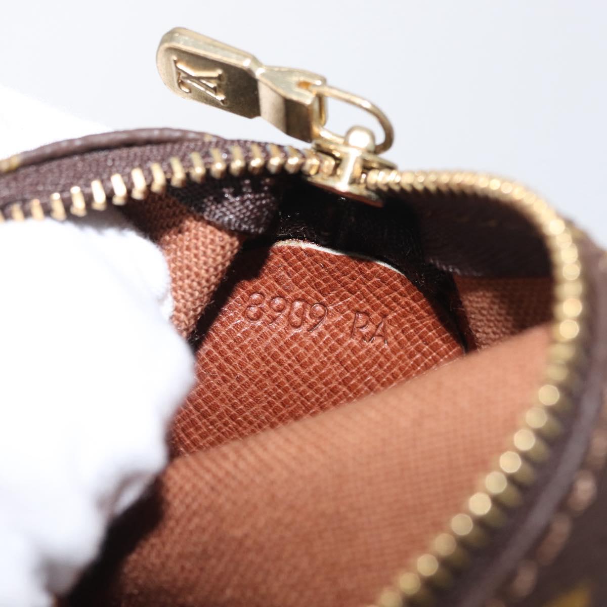 LOUIS VUITTON Monogram Etui 3 Ball de Golf Pouch M58249 LV Auth bs33568