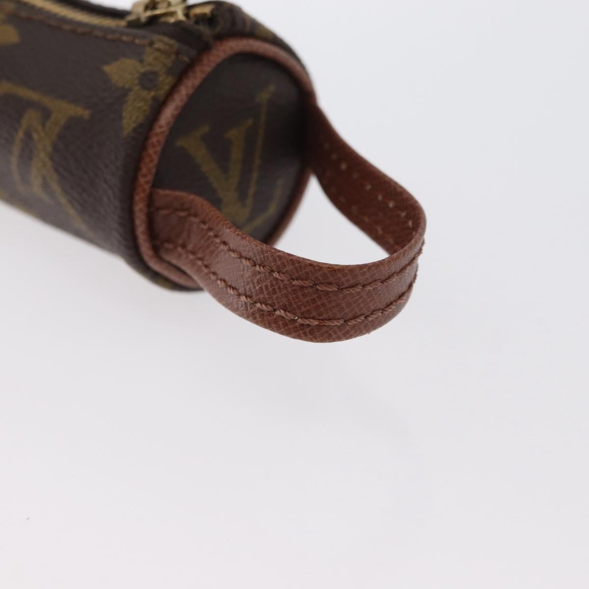 LOUIS VUITTON Monogram Etui 3 Ball de Golf Pouch M58249 LV Auth bs33568