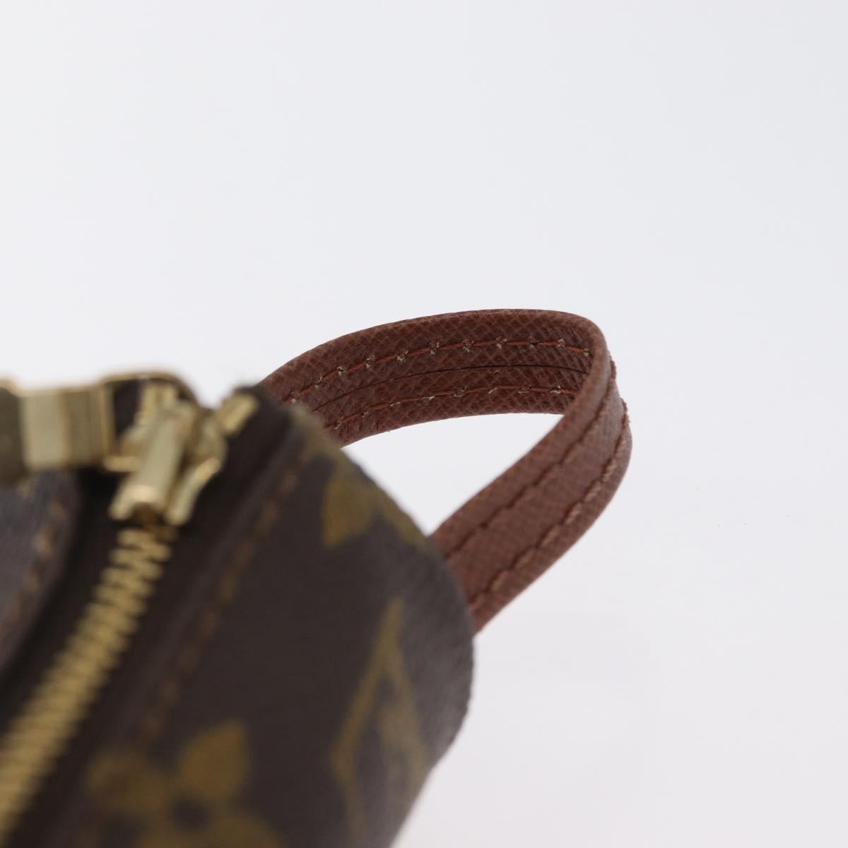 LOUIS VUITTON Monogram Etui 3 Ball de Golf Pouch M58249 LV Auth bs33568