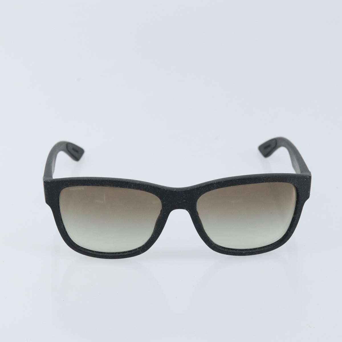 PRADA Sunglasses plastic Black Auth bs33599