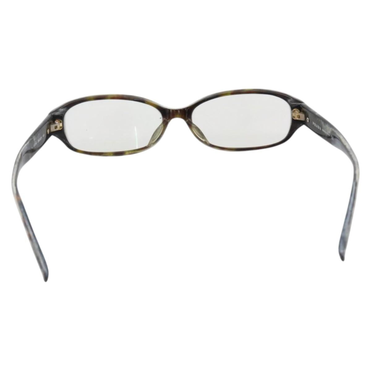 PRADA Glasses plastic Black Auth bs33604