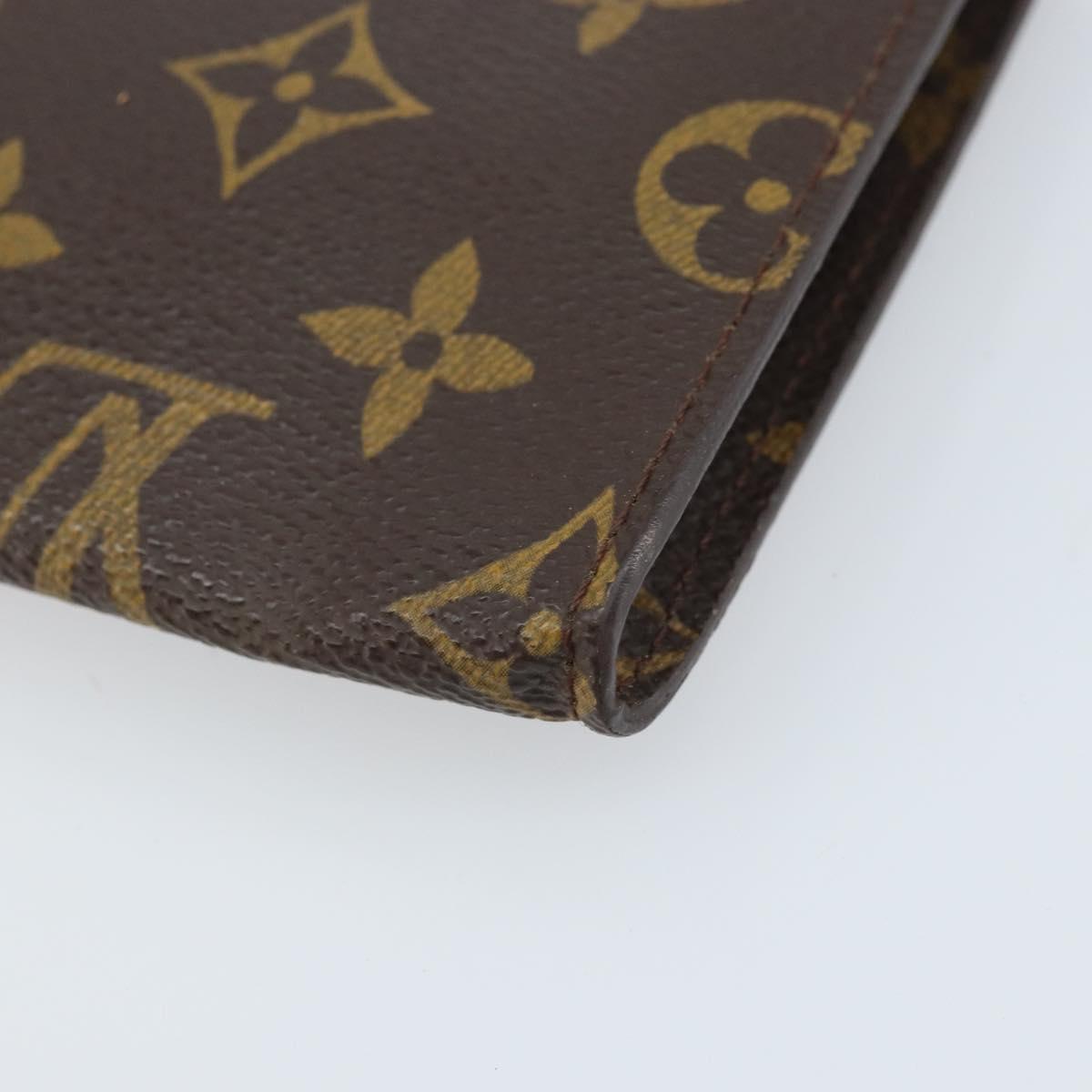 LOUIS VUITTON Monogram Bucket PM Accessory Pouch LV Auth bs33622