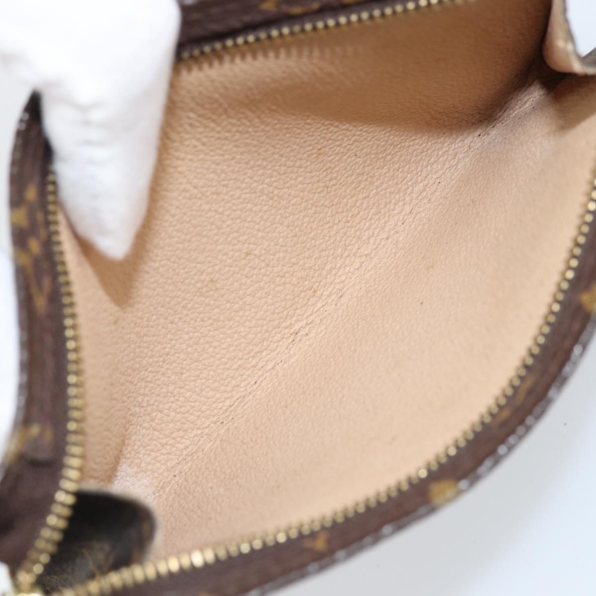 LOUIS VUITTON Monogram Bucket PM Accessory Pouch LV Auth bs33622