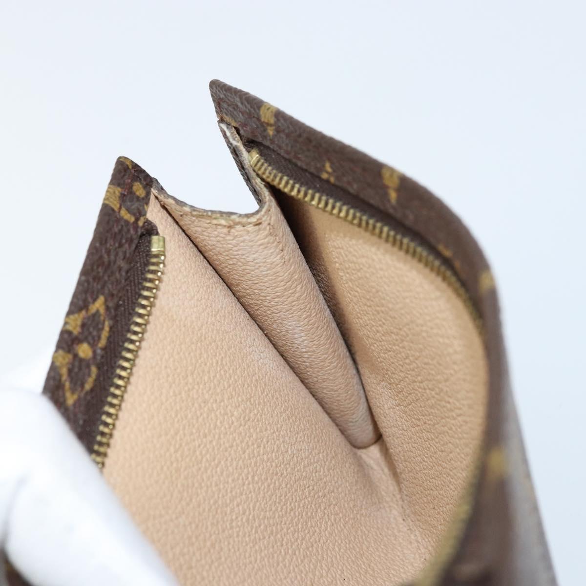 LOUIS VUITTON Monogram Bucket PM Accessory Pouch LV Auth bs33622