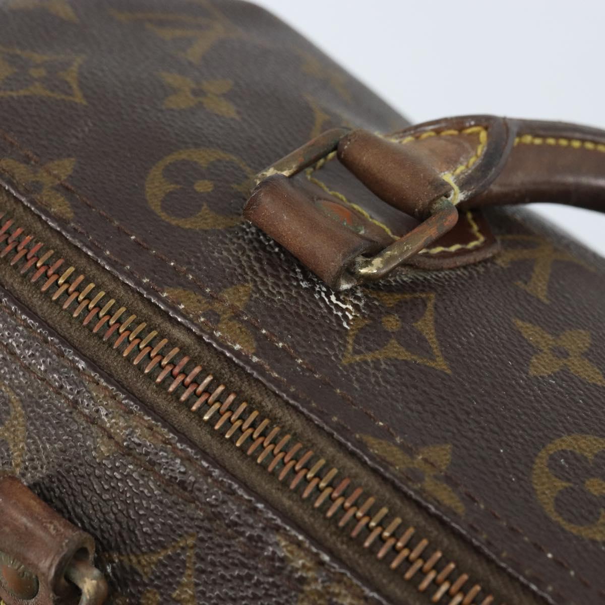 LOUIS VUITTON Monogram Speedy 30 Hand Bag M41526 LV Auth bs33625
