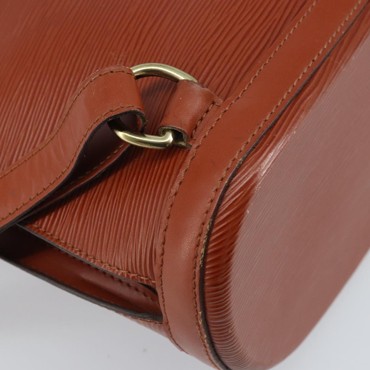 LOUIS VUITTON Epi Gobelins Backpack Brown Kenya M52293 LV Auth bs33637