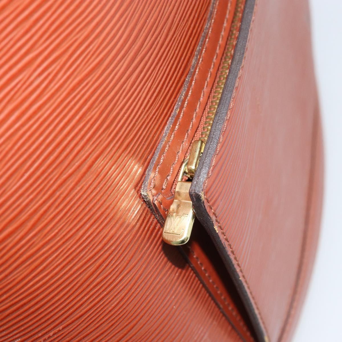 LOUIS VUITTON Epi Gobelins Backpack Brown Kenya M52293 LV Auth bs33637