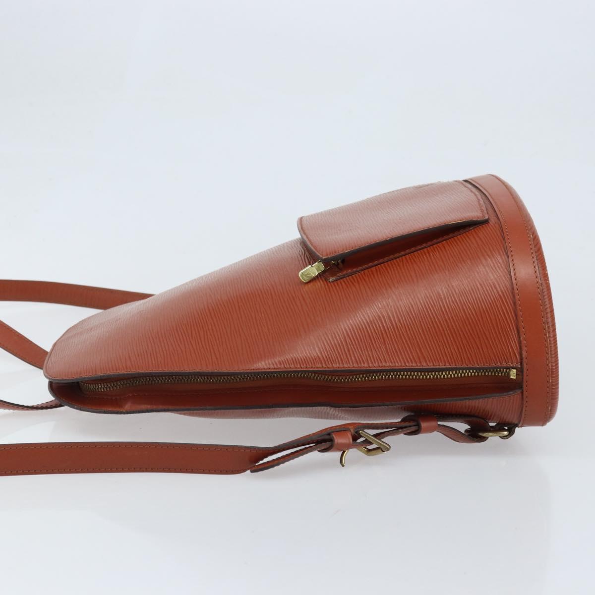 LOUIS VUITTON Epi Gobelins Backpack Brown Kenya M52293 LV Auth bs33637