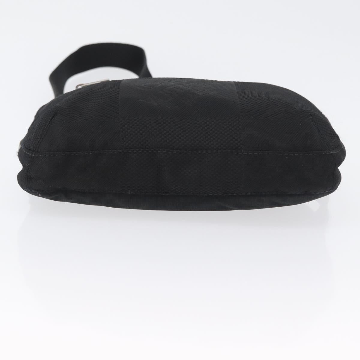 LOUIS VUITTON Damier Geant Arche Body Bag Noir M93021 LV Auth bs33638