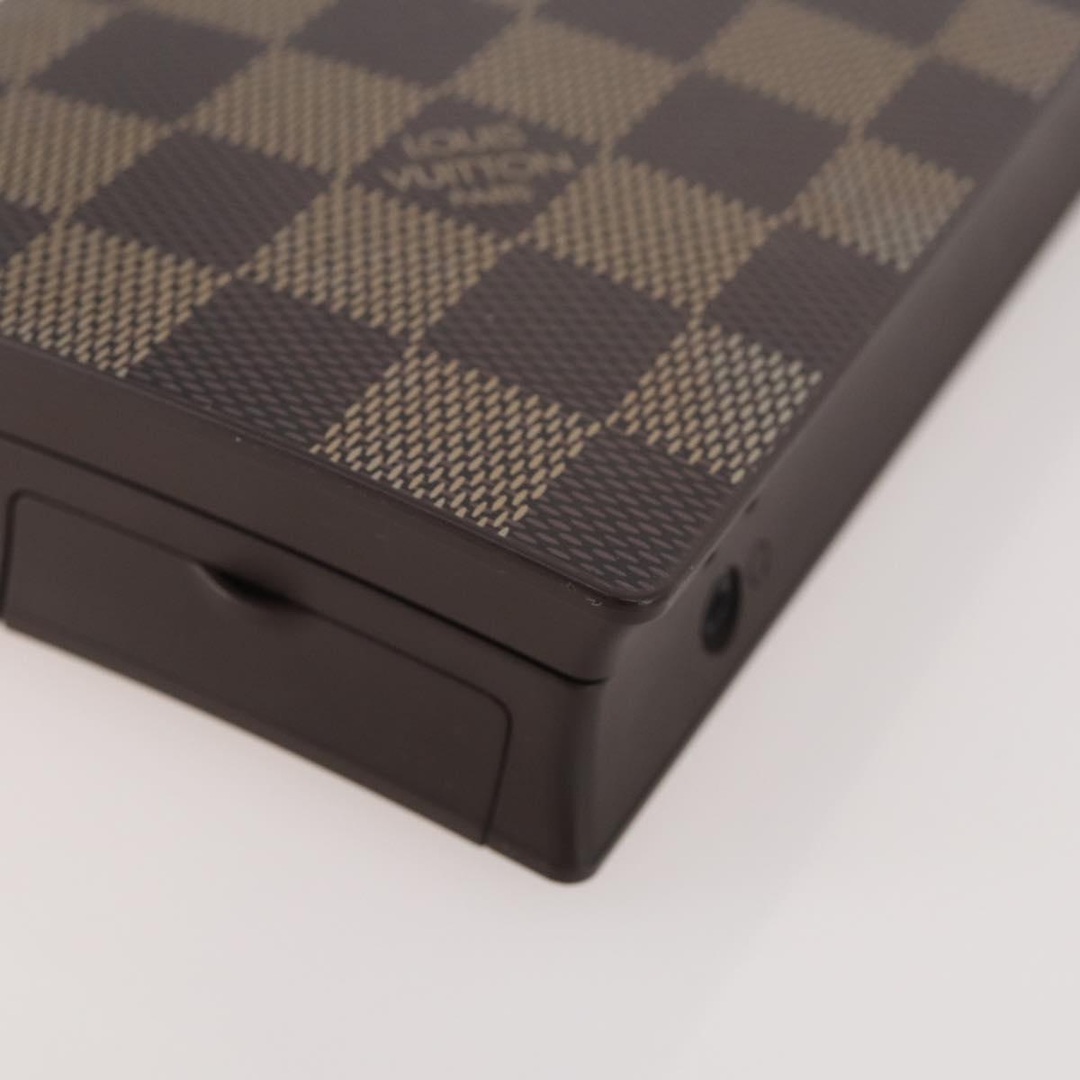 LOUIS VUITTON Damier Laptop PC Brown HC300HC LV Auth bs33639