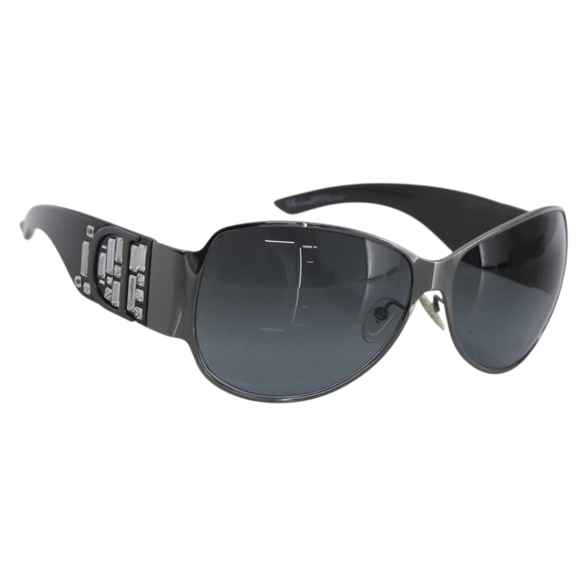 Christian Dior Sunglasses plastic Black Auth bs33659