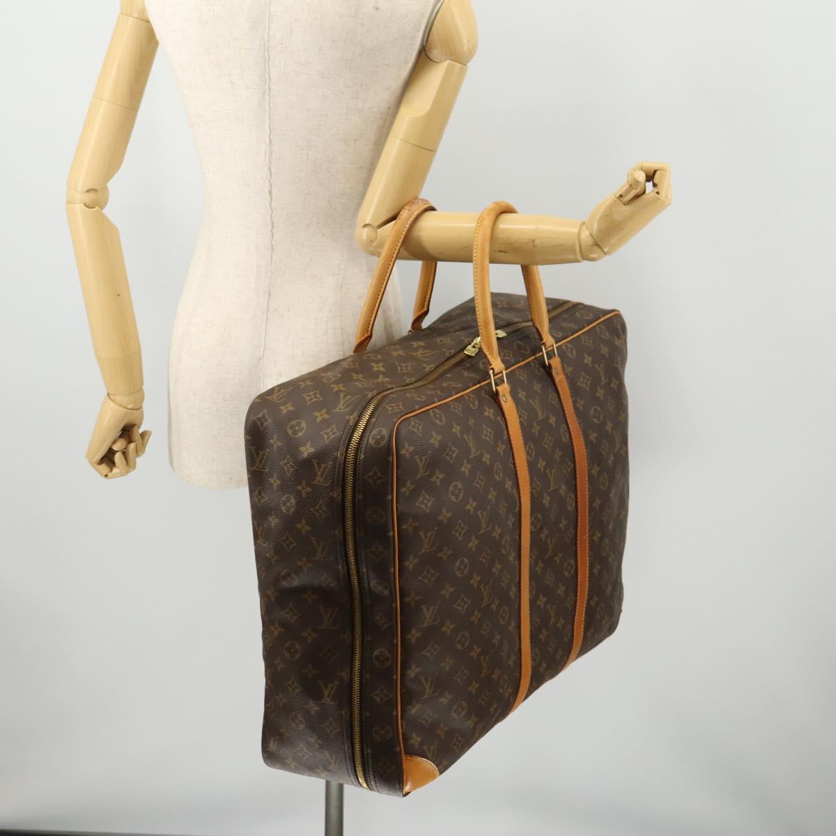 LOUIS VUITTON Monogram Sirius 50 Boston Bag M41406 LV Auth bs33660