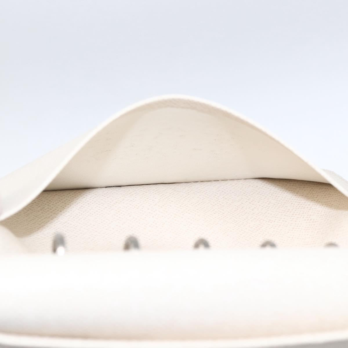 LOUIS VUITTON Epi Agenda PM Day Planner Cover White Yvoire R2005J Auth bs33692