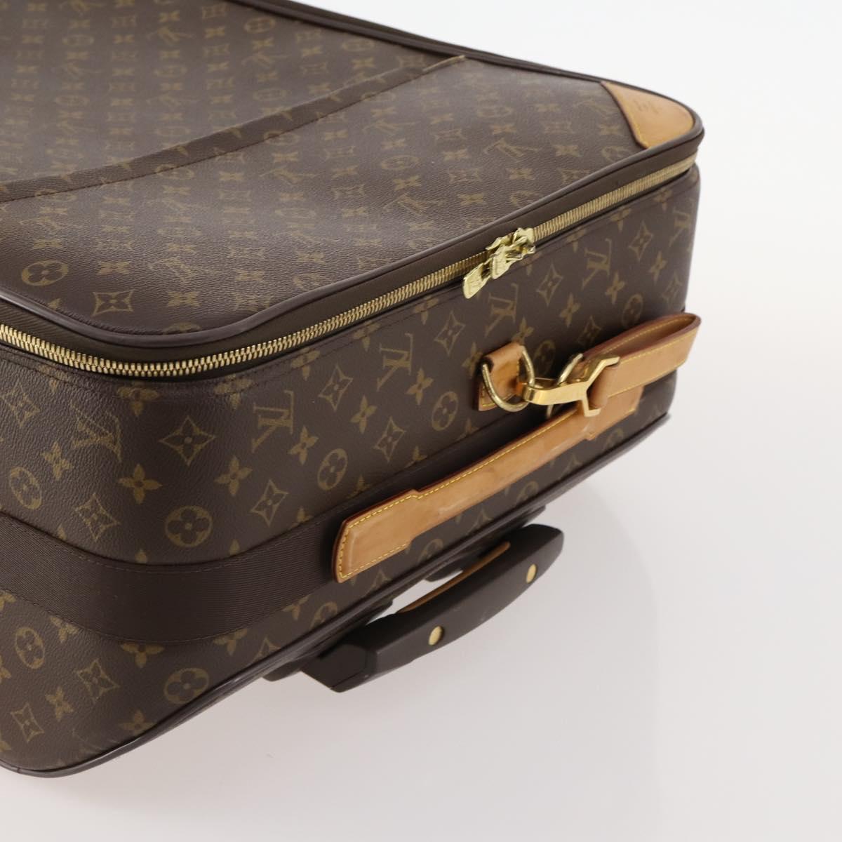 LOUIS VUITTON Monogram Pegas 65 Suitcase M23295 LV Auth bs33696