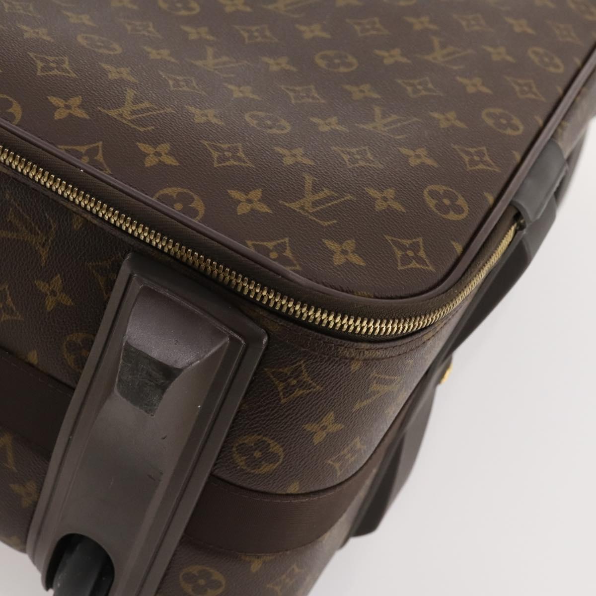 LOUIS VUITTON Monogram Pegas 65 Suitcase M23295 LV Auth bs33696