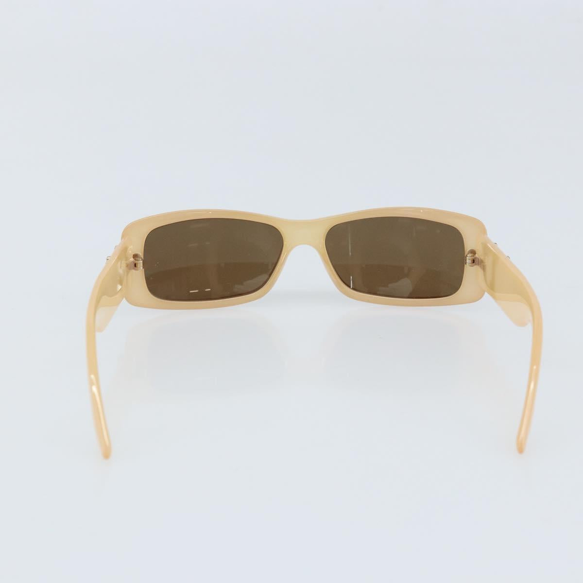 Christian Dior Sunglasses plastic Beige Auth bs33698