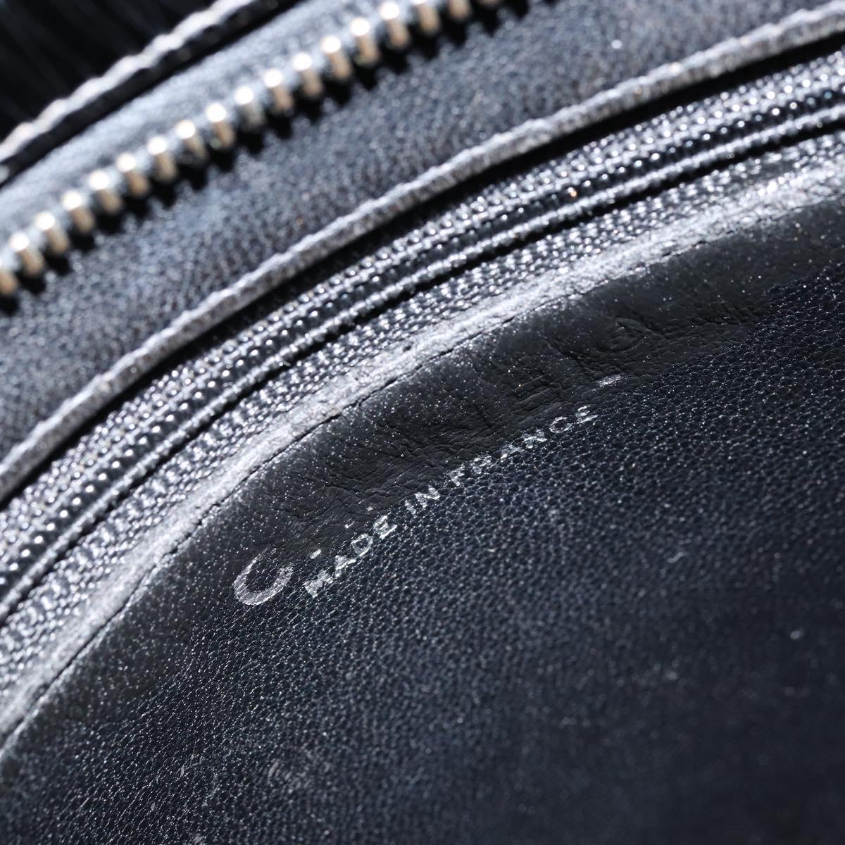 CHANEL Matelasse Reprint Tote Bag Patent leather Black CC Auth bs33721