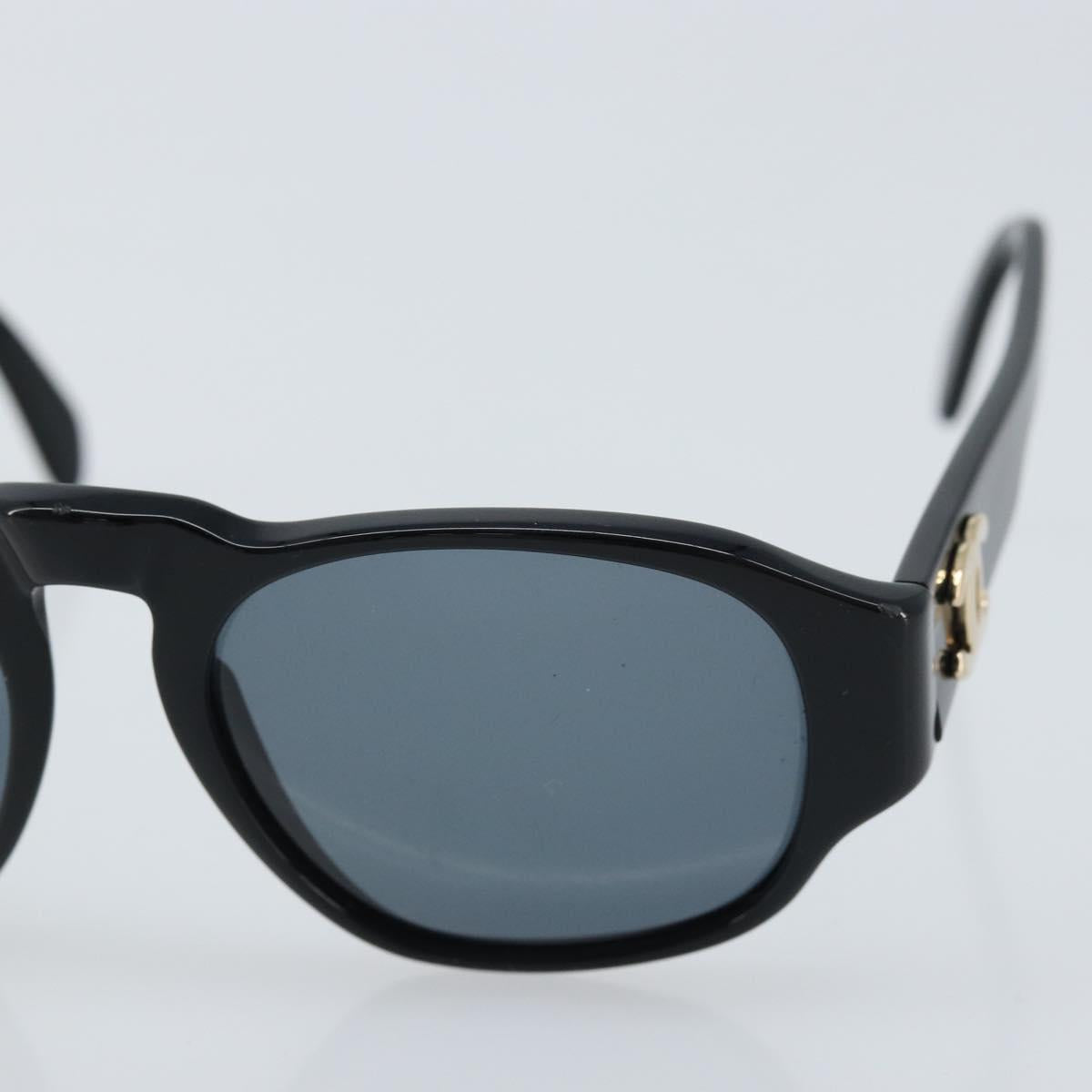 CHANEL Sunglasses plastic Black CC Auth bs33724